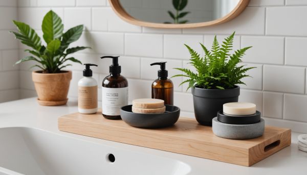 Cosmétiques solides zero dechet pour salle bain