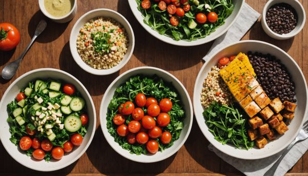 Plats vegetariens gourmands et riches en proteines