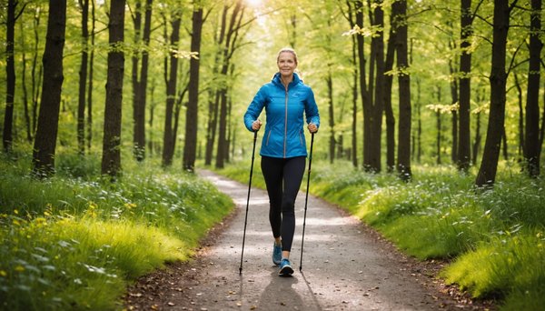 comment intégrer la marche nordique dans votre routine bien-être bio